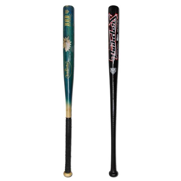 Batte D'échauffement Brett Bros On Deck - 33,5" - 36 Oz - Bois - Bleu/Noir - Neuve