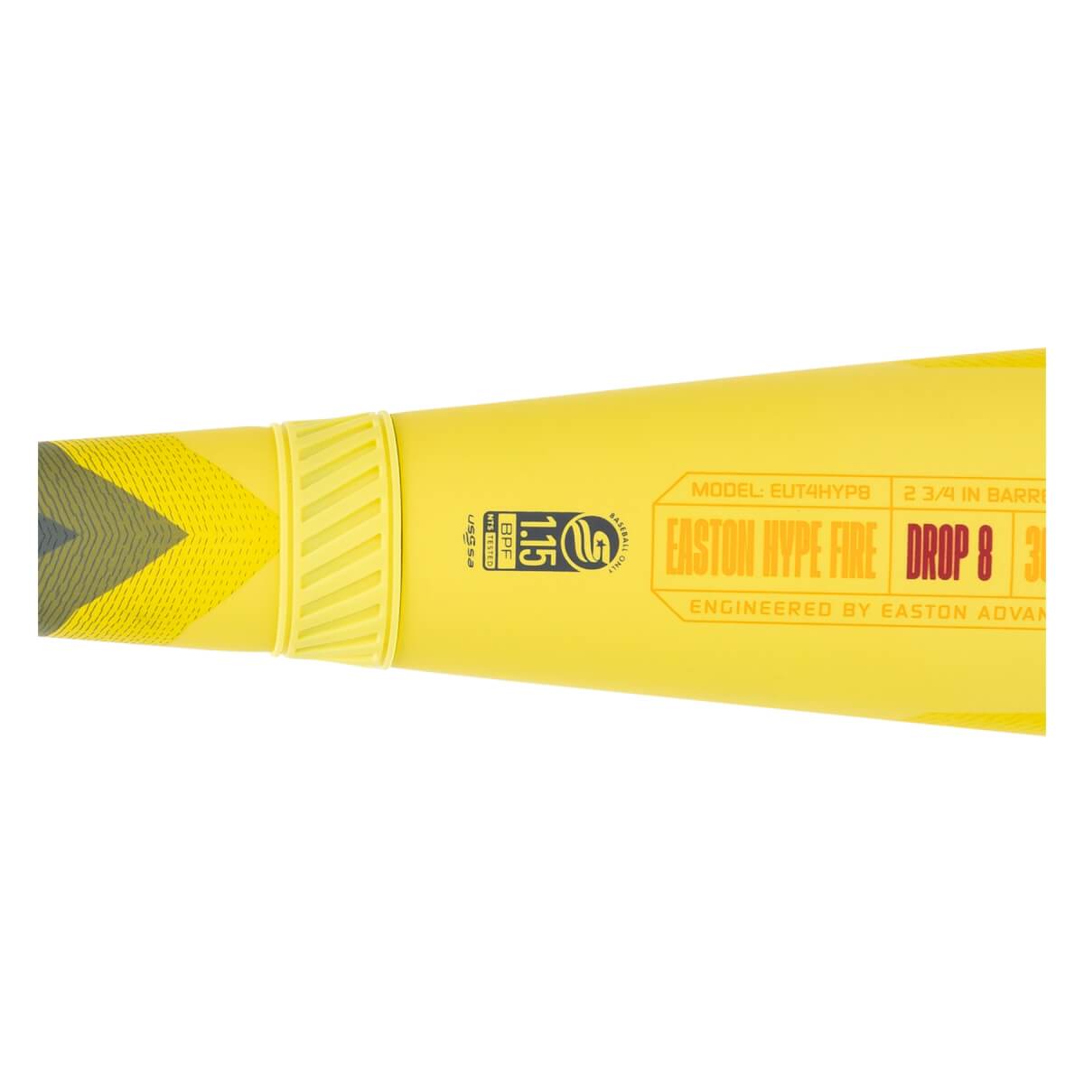 Easton Hype Fire -8 USSSA Baseball Bat: EUT4HYP8: Image #440221