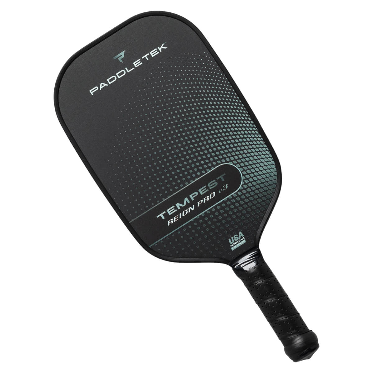 Paddletek Tempest Reign Pro V3 Middleweight Carbon Fiber Pickleball Paddle: Image #437604