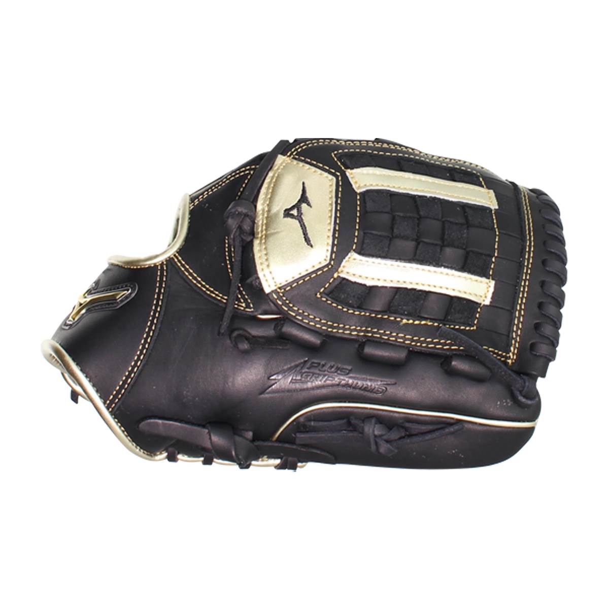 Mizuno MVP Prime SE 12'' Baseball Glove: GMVP1200PSE8 Black/Gold: Image #380238