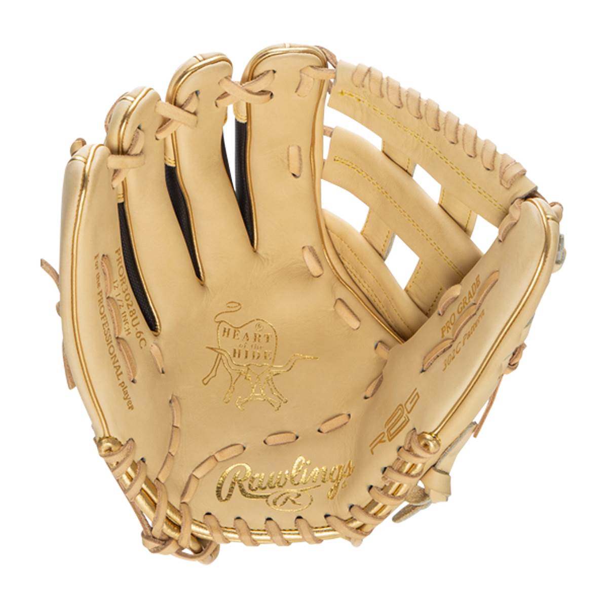 Rawlings Heart of the Hide R2G ContoUR Fit Speed Shell 12.5" Baseball Glove: PROR3028U-6C: Image #412356