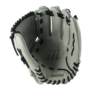 Marucci Adjustable 12.5" Fastpitch Softball Glove: MFGSB1250SV-GY/BK: Image #316282