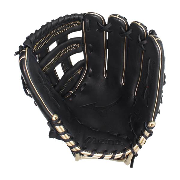 Mizuno MVP Prime SE 13'' Slow Pitch Softball Glove: GMVP1300PSES8 Black/Gold: Image #383244