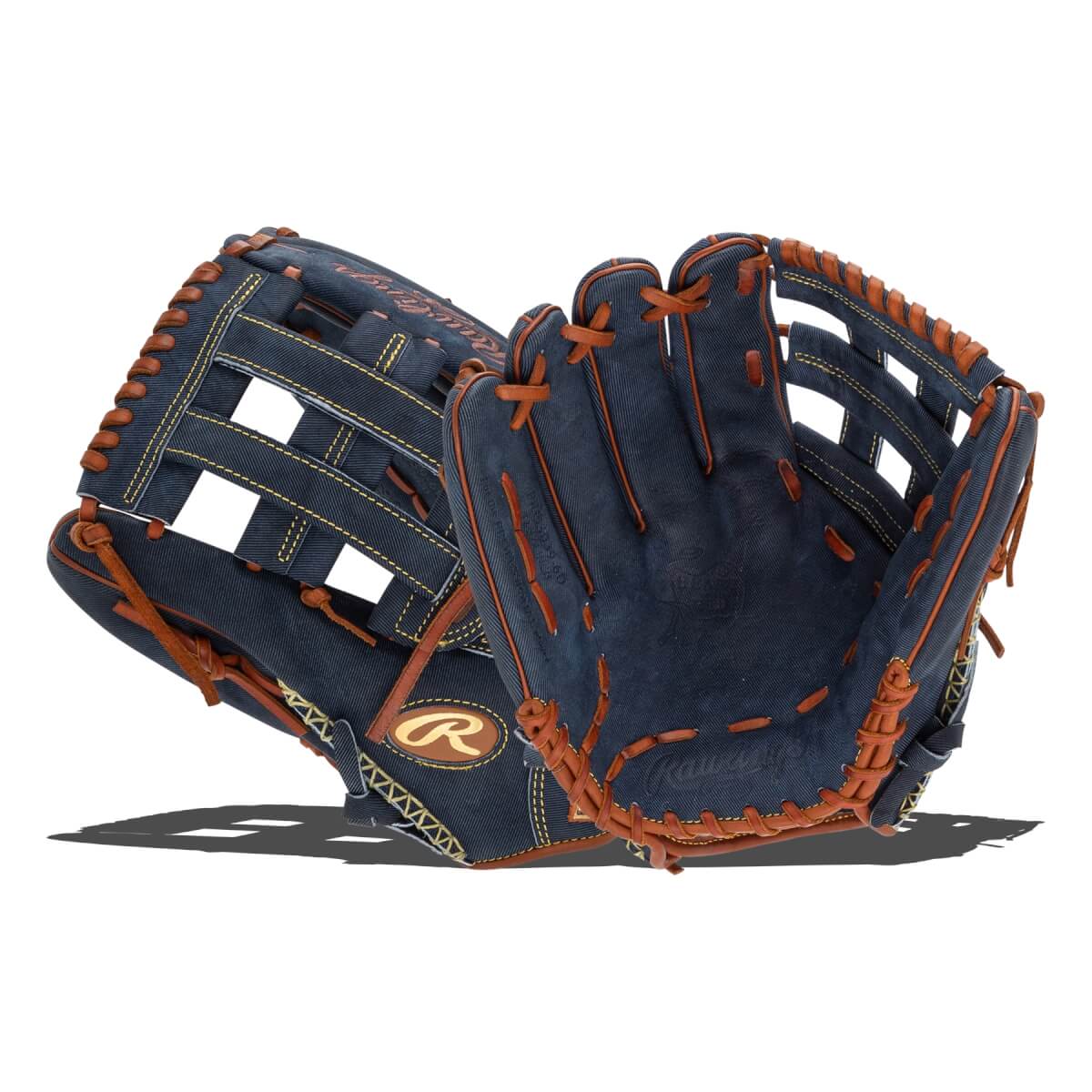 Rawlings Heart of the Hide Pro Label Denim 12.75" Baseball Glove: PRO3039-6D: Image #448674
