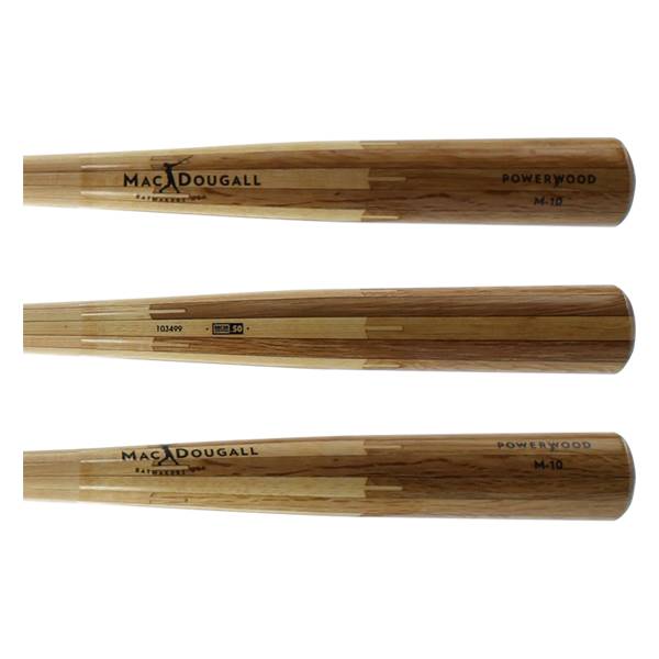 MacDougall and Sons PowerWood M10 Adult Wood Baseball Bat M10CC