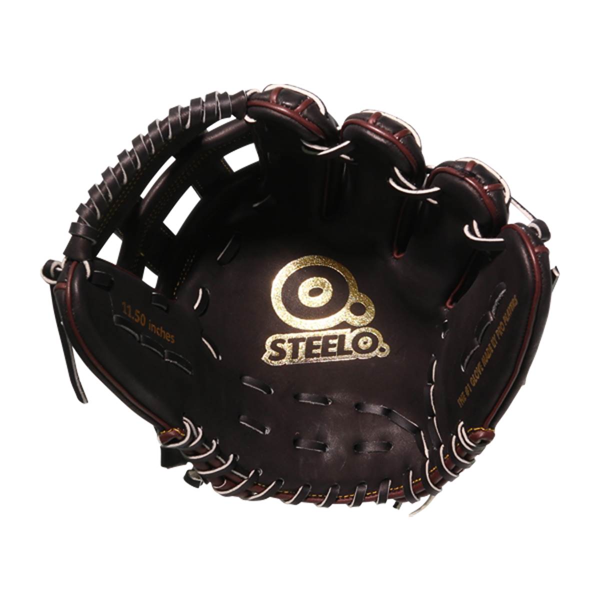 STEELO. Legacy Pack Custom Pro Limited 11.5" Baseball Glove: LPBLACK1150H: Image #398650