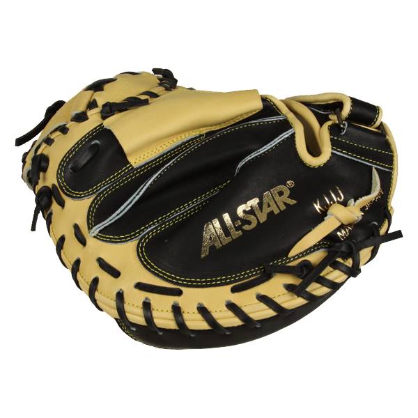 ハンドメイド 黒耳イエローM Demo Mitt | All Star Pro Elite 32
