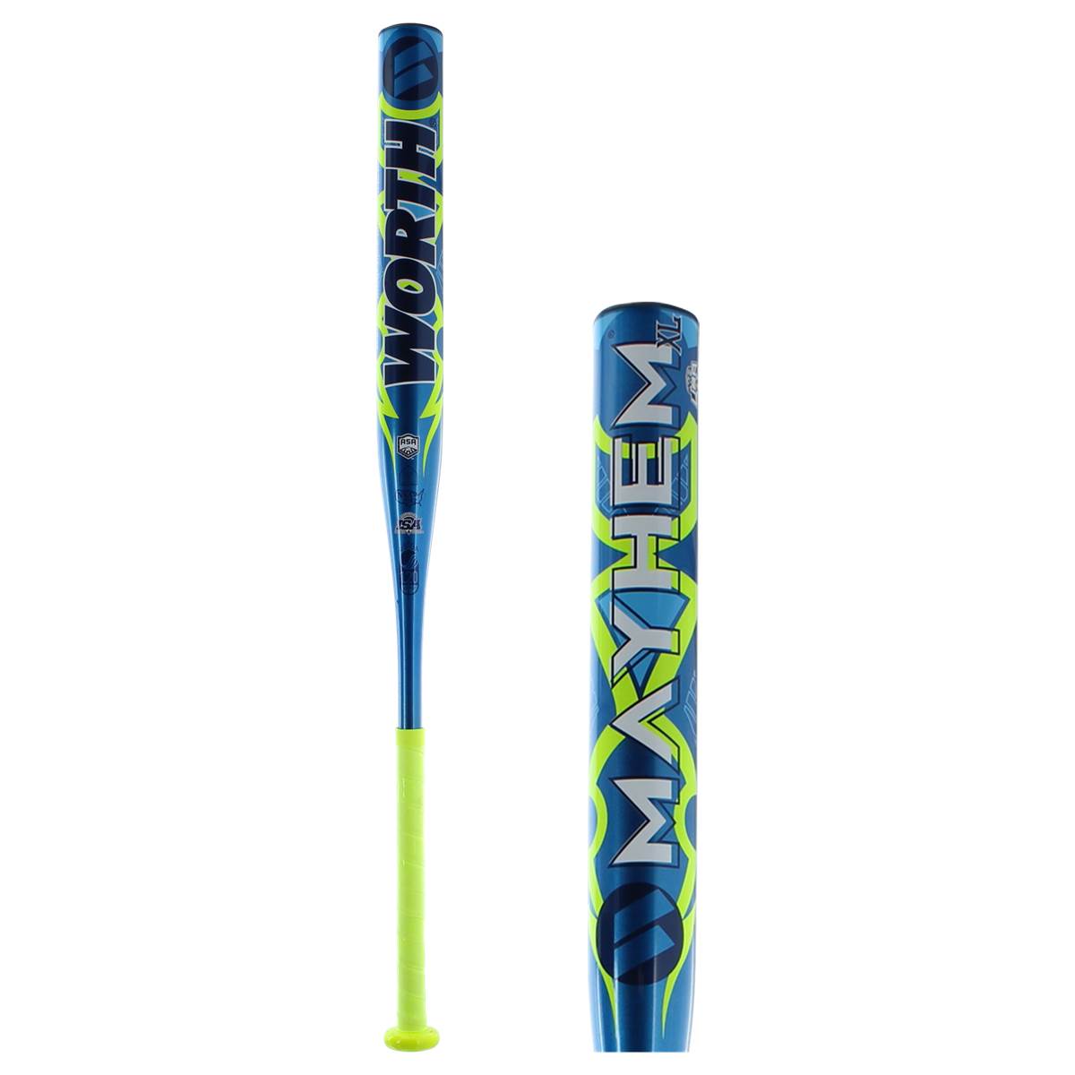 Worth Mayhem XL ASA / USSSA Slow Pitch Softball Bat WM19CA