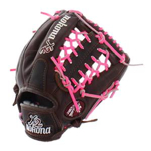 Nokona X2 Elite Neon Series: X2-200 Neon-Pink Youth: Image #305210
