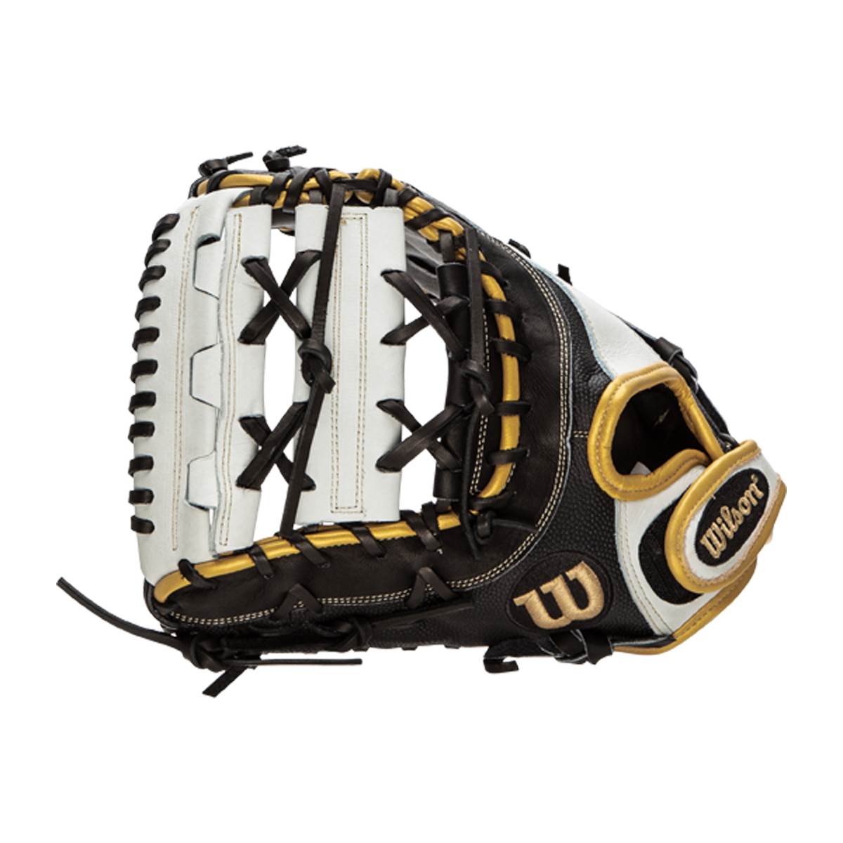 Wilson A2000 SuperSkin 12" Fastpitch Softball First Base Mitt: WTA20RF19FP1BSS: Image #407718