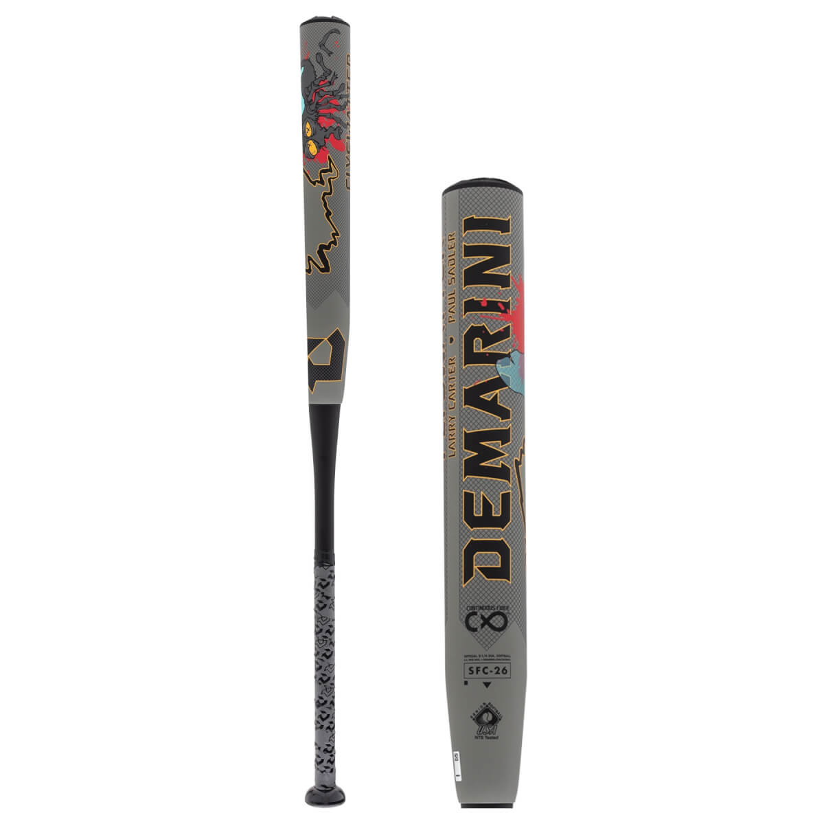 2026 DeMarini Flyswatter 13" Midloaded SSUSA Slow Pitch Softball Bat: WBD2626010: Image #454831