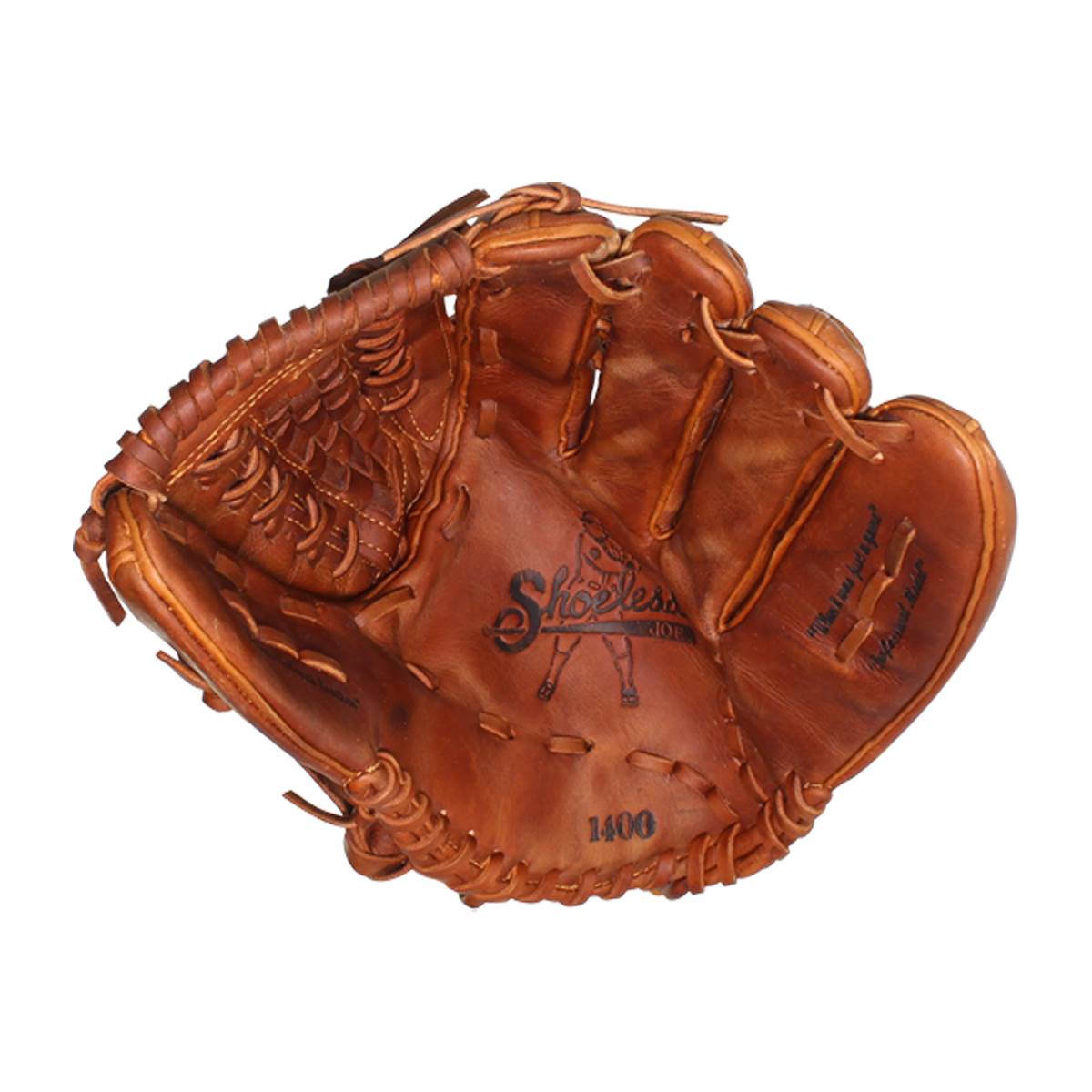SHOELESS JOE Proffesional Series Modified Trap Baseball Glove SHOELESS JOE Proffesional Series Modified Trap Baseball Glove