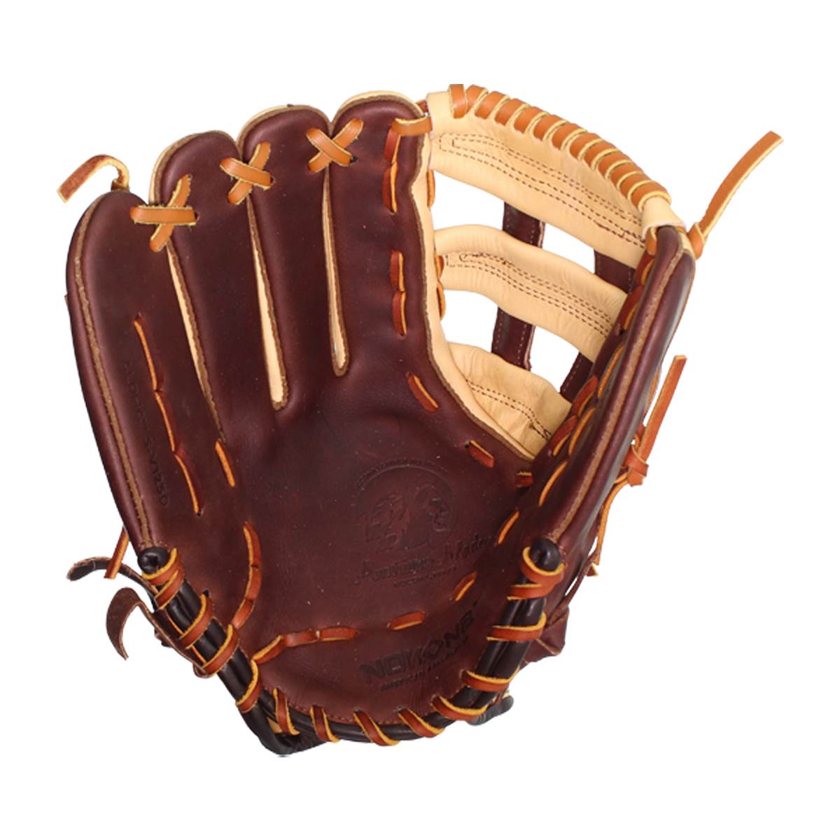 Nokona Alpha 12.5" Fastpitch Softball Glove: S-V1250H: Image #386911