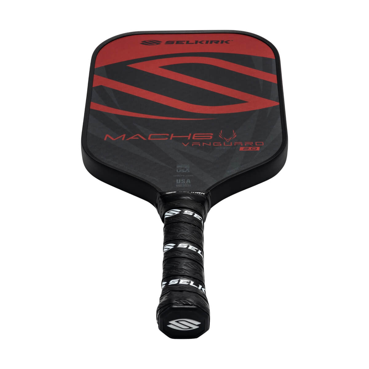Selkirk VANGUARD 2.0 Mach6 Middleweight Carbon Fiber Pickleball Paddle: Image #418505