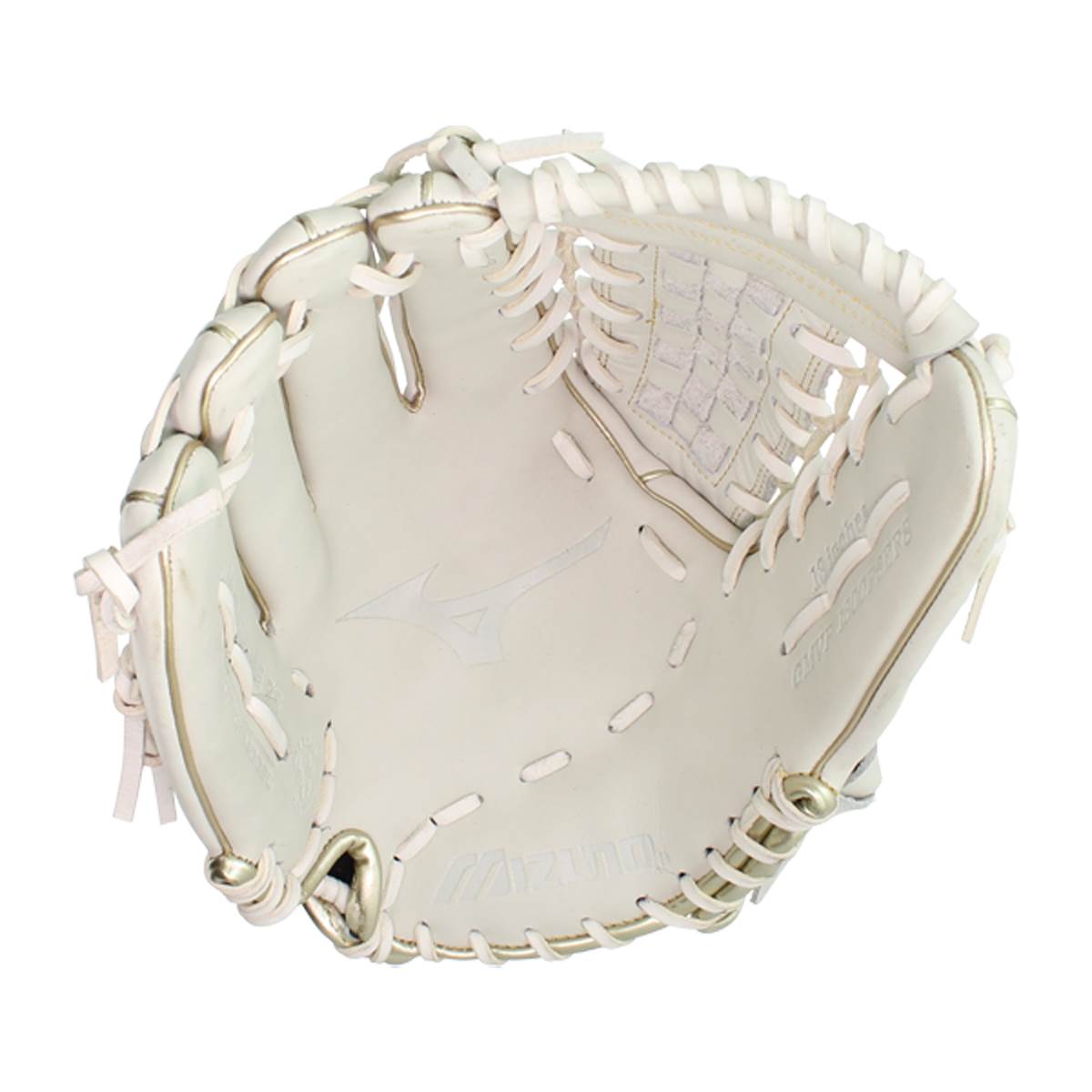 Mizuno MVP Prime SE 13'' Fastpitch Softball Glove: GMVP1300PSEF8  White/Gold: Image #380381