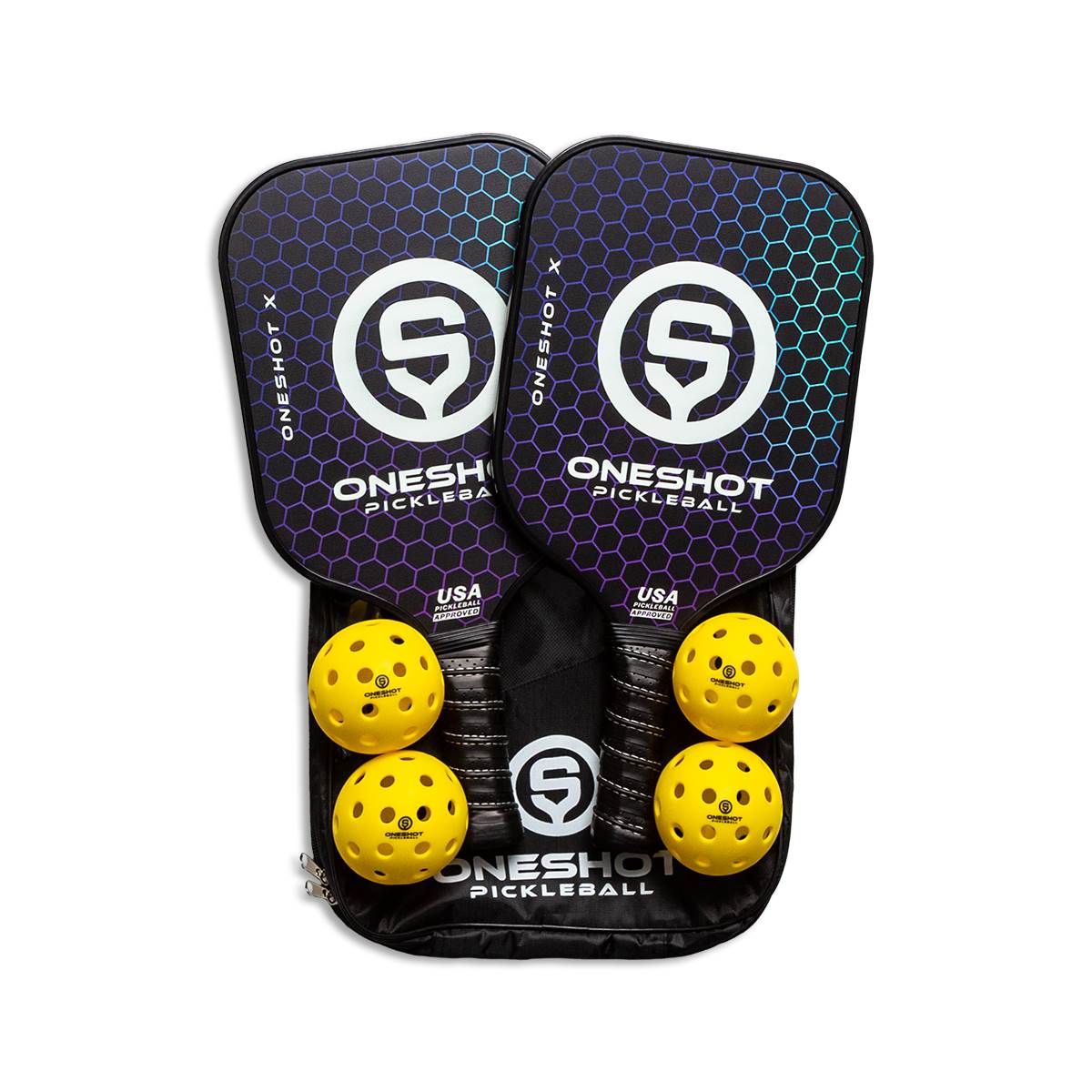 Oneshot X Pickleball Paddle Starter Set: Image #410808