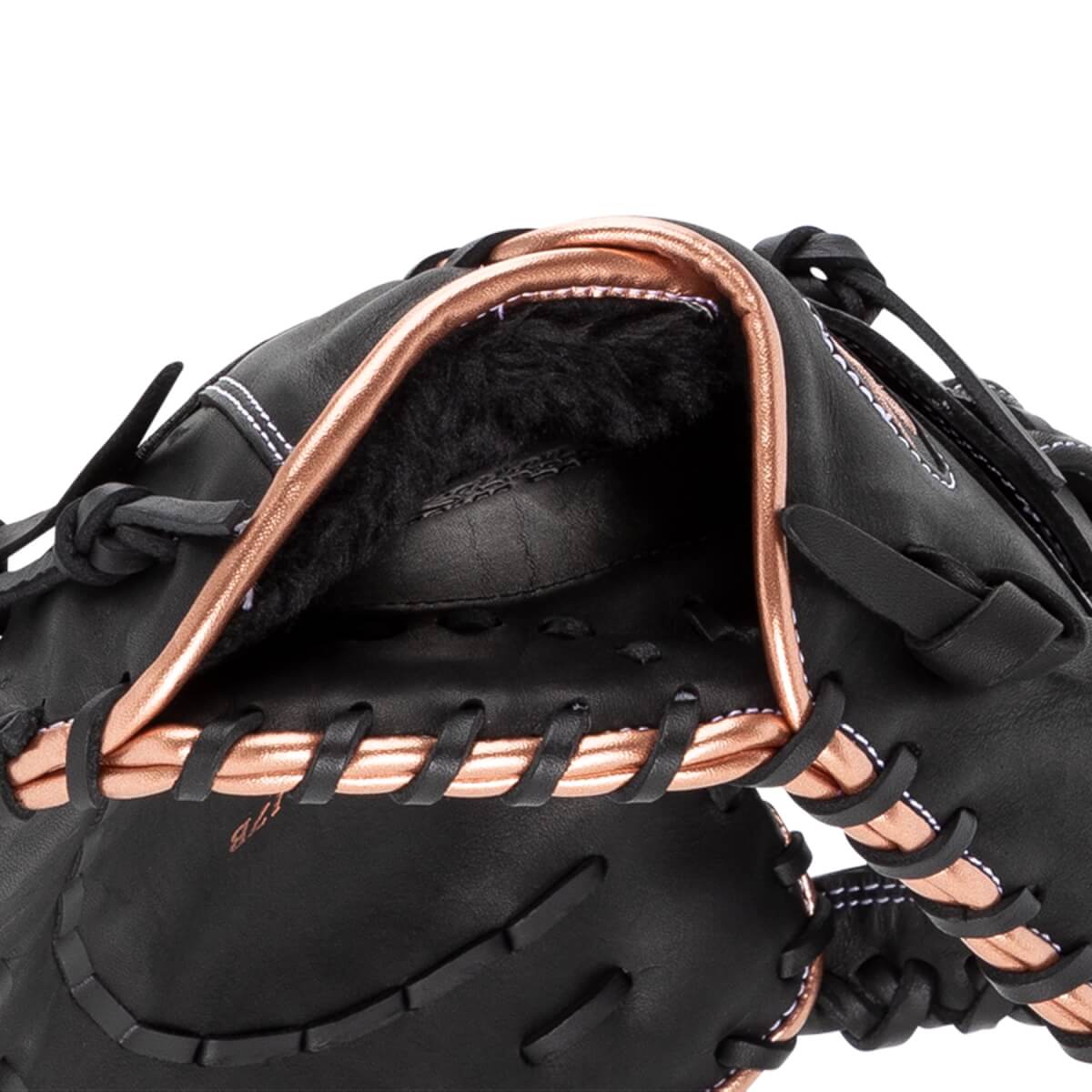 Rawlings R9 12.5" Fastpitch Softball First Base Mitt: RR9SBFBM-17B: Image #447117