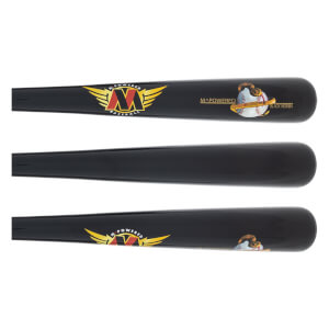 M^Powered Black Momba Bamboo Baseball Bat: BMMB: Image #419253