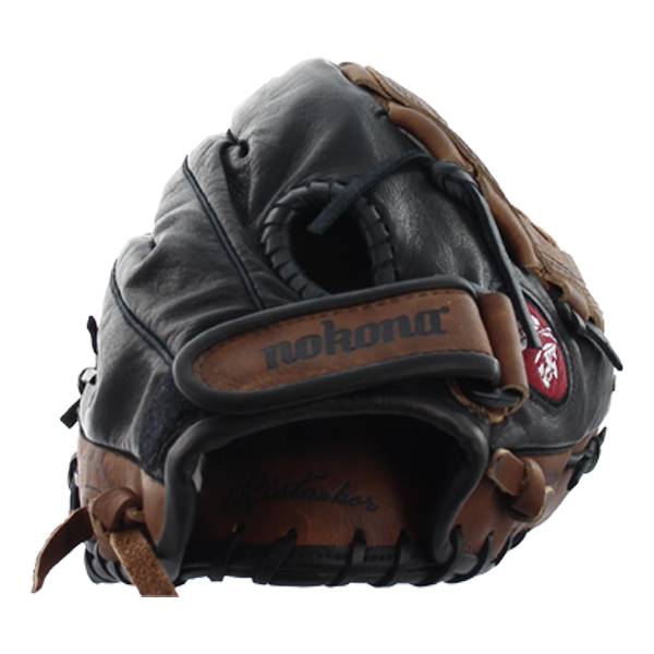 Nokona Buckaroo Black Fastpitch Series Glove: BFF-1300C-BLK: Image #292538