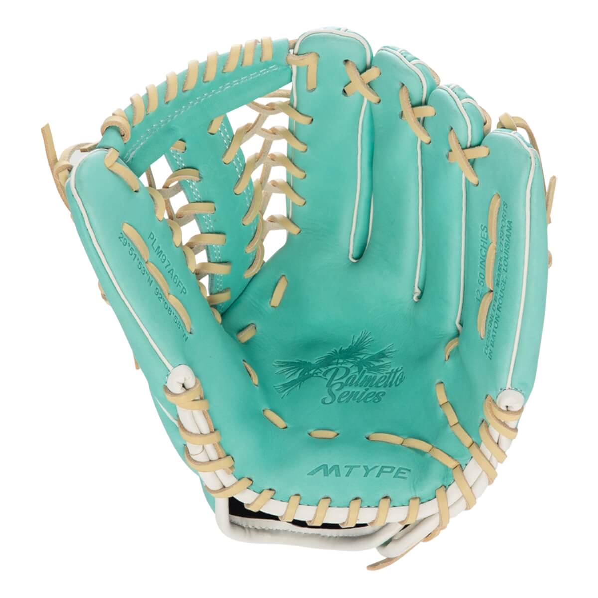 Marucci Palmetto 12.5" Fastpitch Softball Glove: MFGPLM97A6FP-MT/CM: Image #436714
