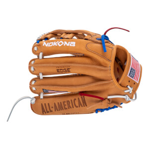 Nokona S1 All American 12.5" Youth Baseball Glove: S1EP800HTNPOP: Image #453605