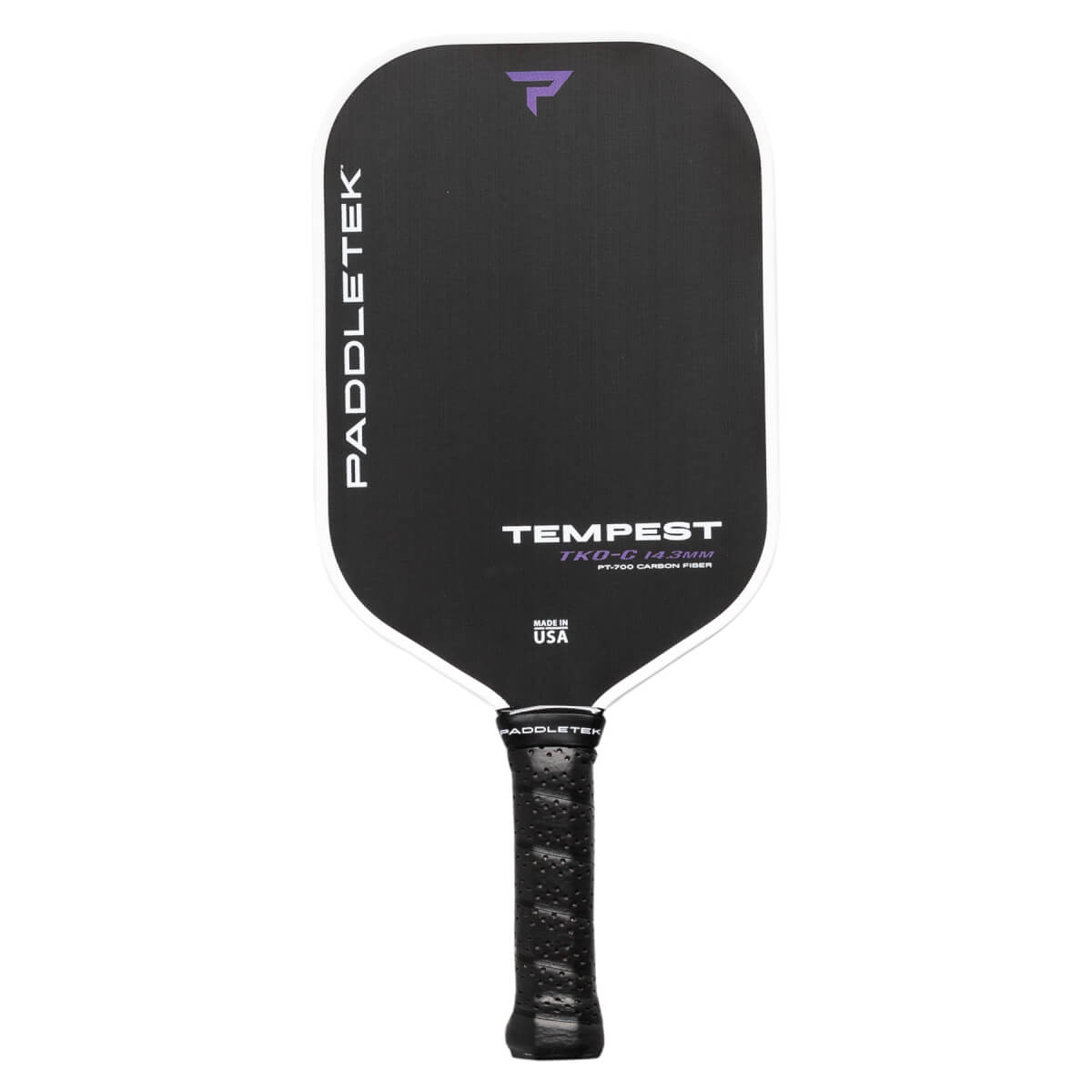 Paddletek Tempest TKO-C 14.3mm Carbon Fiber Pickleball Paddle: Image #442917