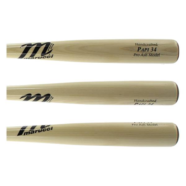 Batte De Baseball Marucci 34" En Bois Massif - Modèle Classique, Bon état