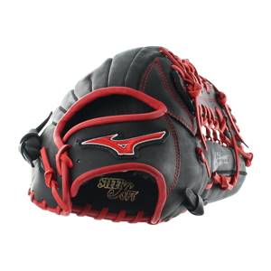 Mizuno MVP Prime SE 12.75" Baseball Glove: GMVP1275PSE6 Black / Red: Image #314922