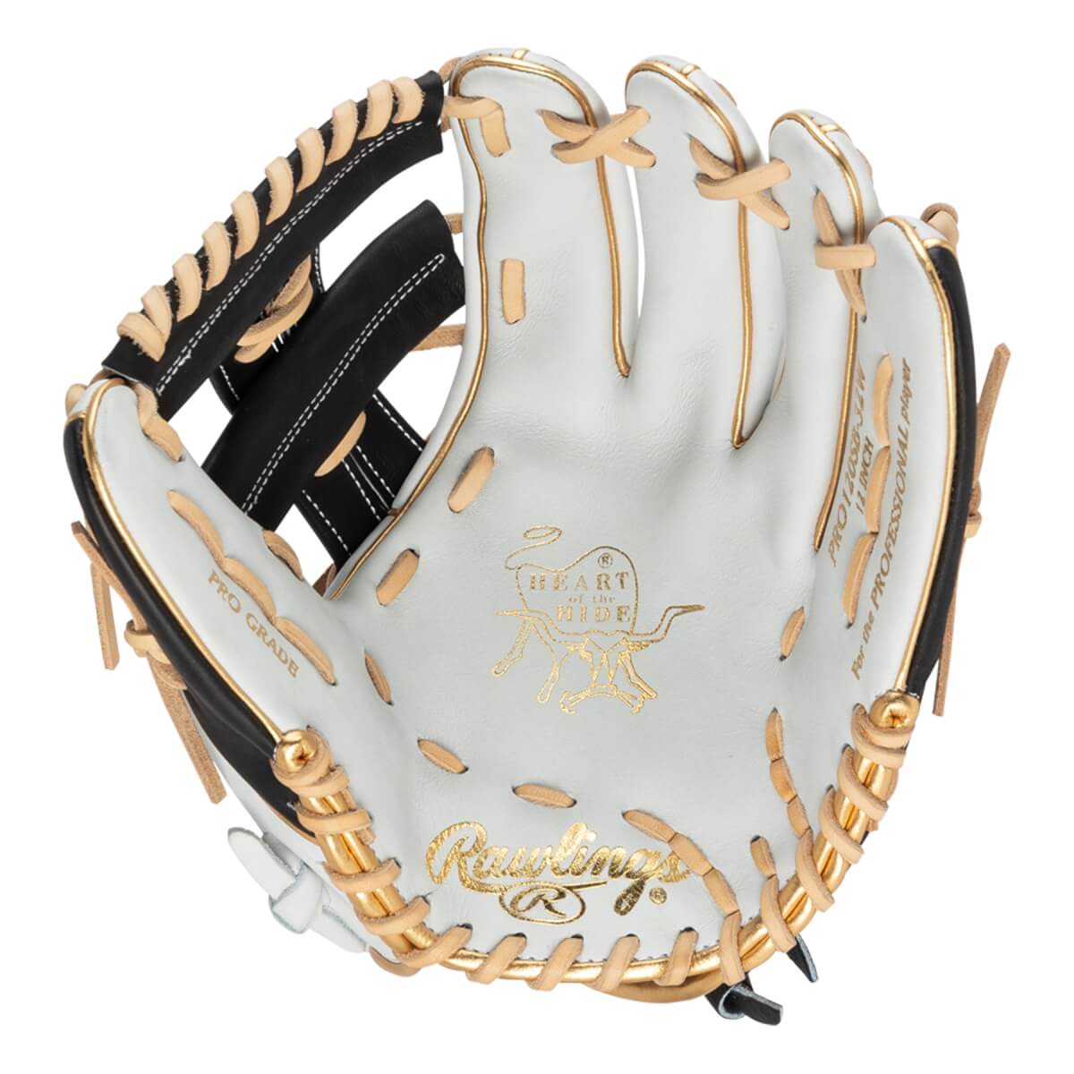 Rawlings Heart of the Hide 12" Fastpitch Softball Glove: PRO120SB-32W: Image #435756