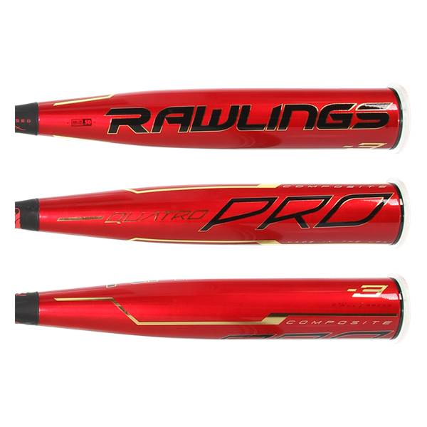 Rawlings Quatro Pro BBCOR Baseball Bat (BBZQ3)