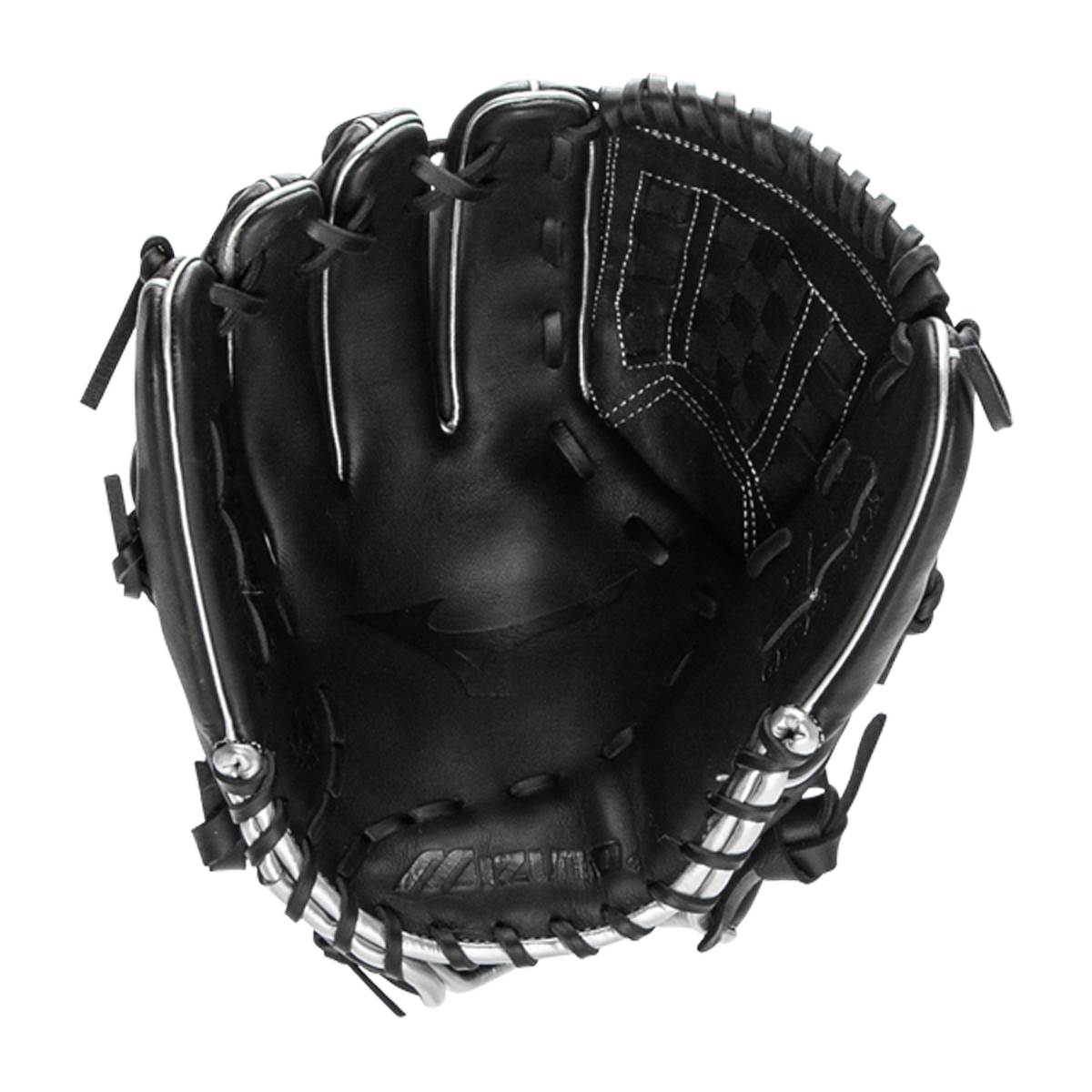 Mizuno MVP Prime SE 12'' Baseball Glove: GMVP1200PSE8 Black/Silver: Image #410200
