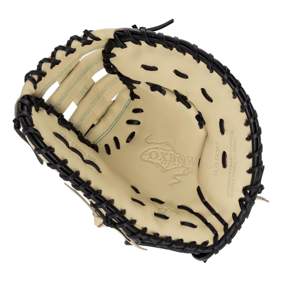 Marucci Oxbow 12.75" Baseball First Base Mitt: MFG3OX38S1-CM/BK: Image #445947