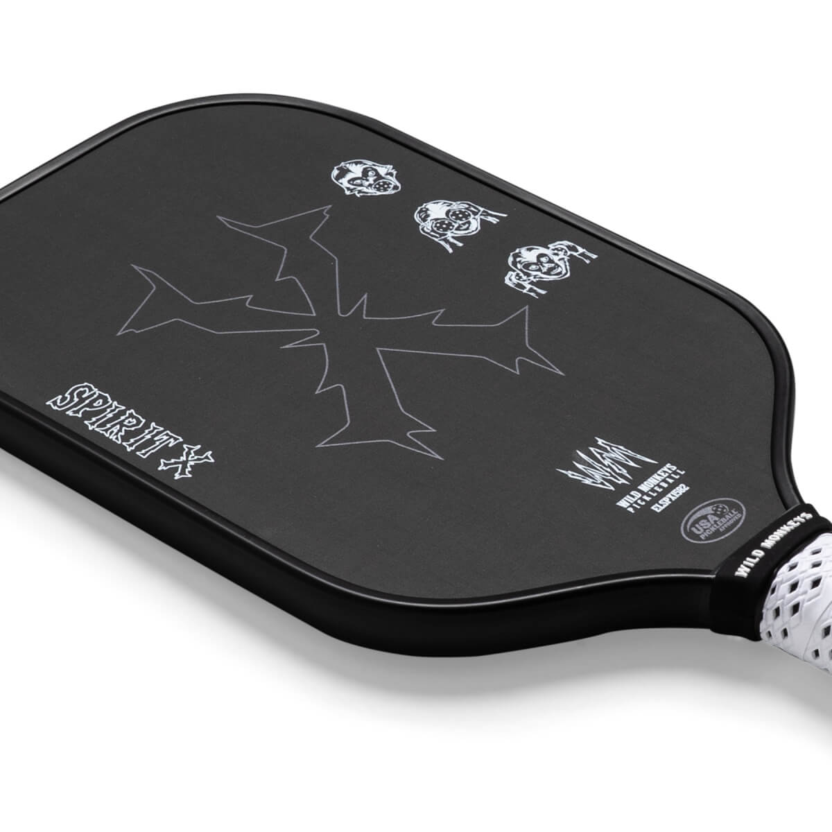 Wild Monkeys Spirit X Carbon Fiber Pickleball Paddle: Image #454702