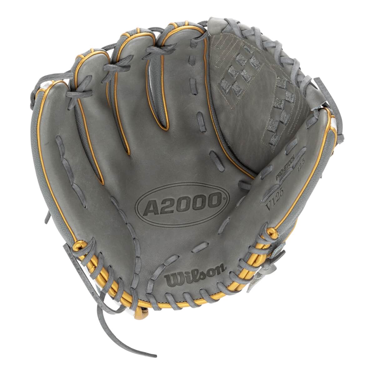 Wilson A2000 Classic SuperSkin V125 12.5" Fall Collection Fastpitch Softball Glove: WBW102677125: Image #447212