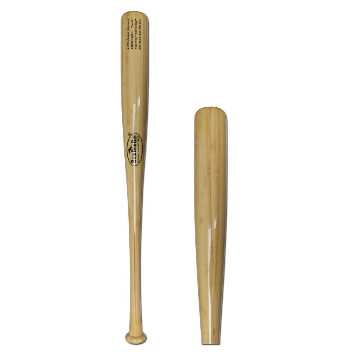 BamBooBat Energize Bamboo Wood Youth Baseball Bat HGBN