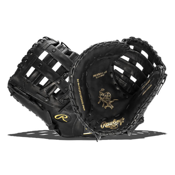 Rawlings Heart of the Hide 12.5" Baseball First Base Mitt: PROFM18-17B: Image #429251