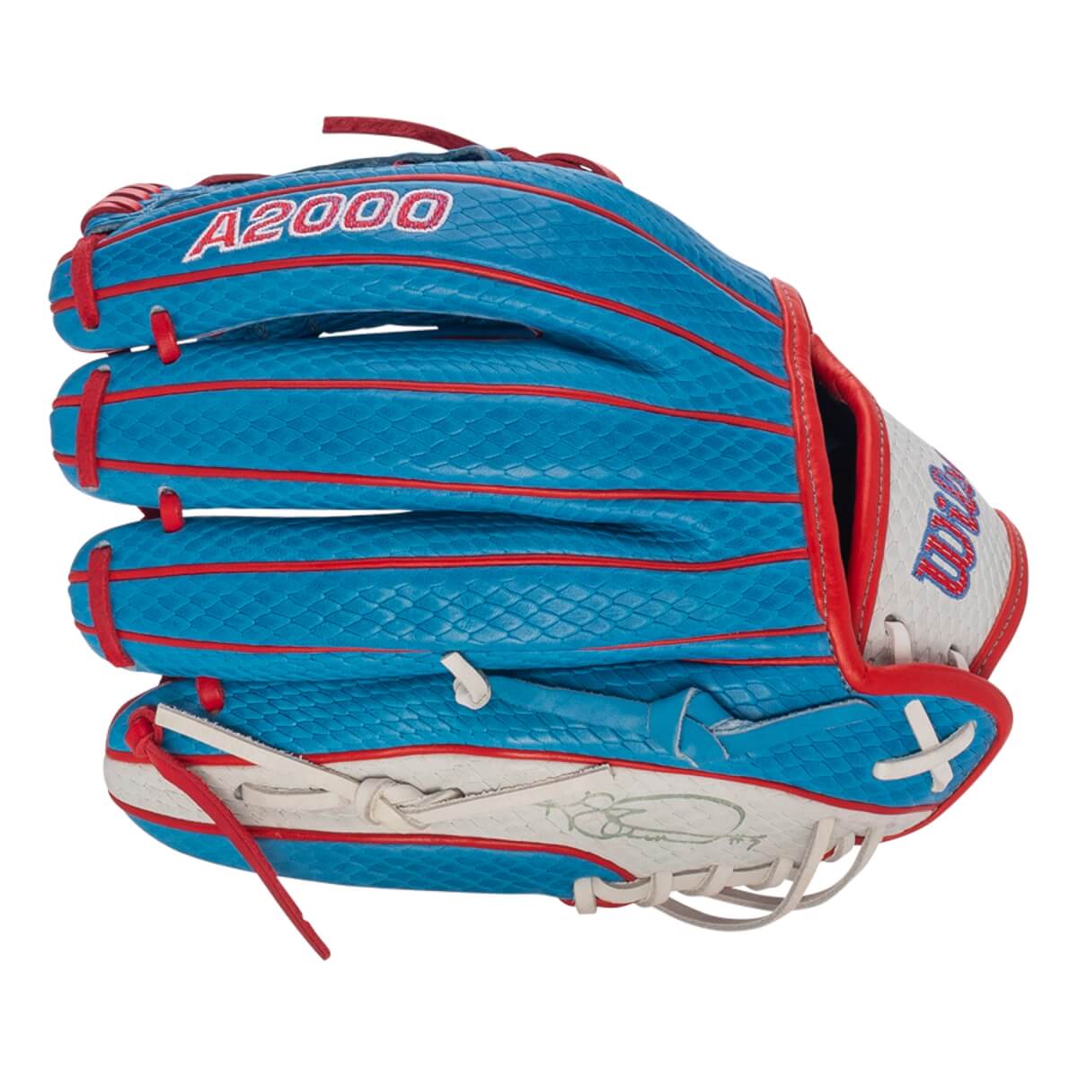 Wilson A2000 SnakeSkin KS7 Spin Control Kelsey Stewart 12" Fastpitch Softball Glove: WBW10043512: Image #420184