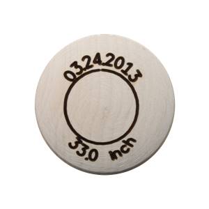 Louisville Slugger MLB Prime Josh Hamilton Maple Wood Baseball Bat