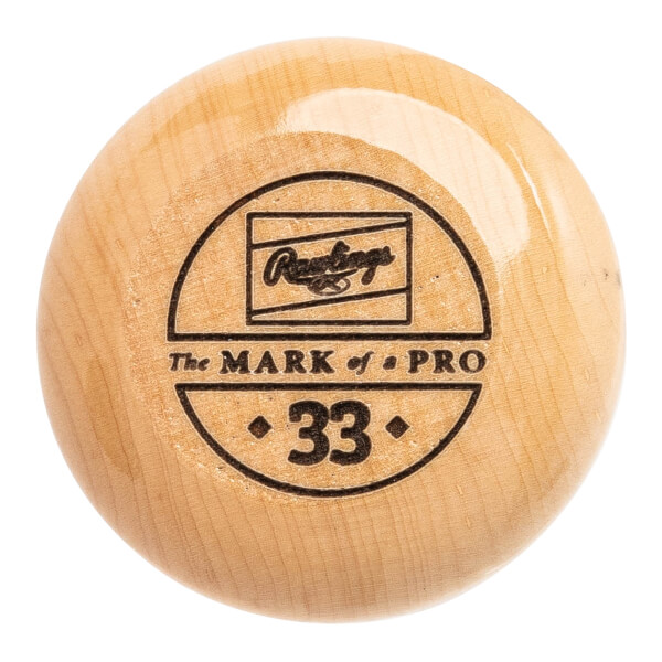 Batte De Baseball Rawlings Pro Preferred MT456, Bois D'érable, 33 Pouces, Noire, Neuve 2025