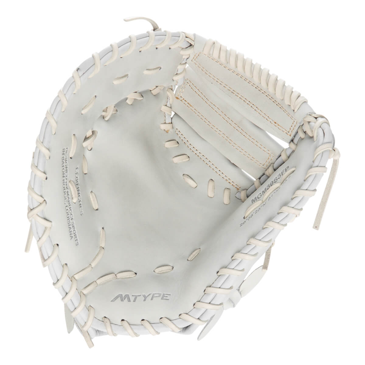Marucci Magnolia 13" Fastpitch Softball First Base Mitt: MFGMGM39S3FP-W: Image #437106