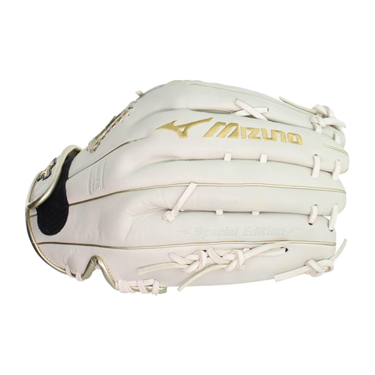 Mizuno MVP Prime SE 13'' Fastpitch Softball Glove: GMVP1300PSEF8  White/Gold: Image #380380