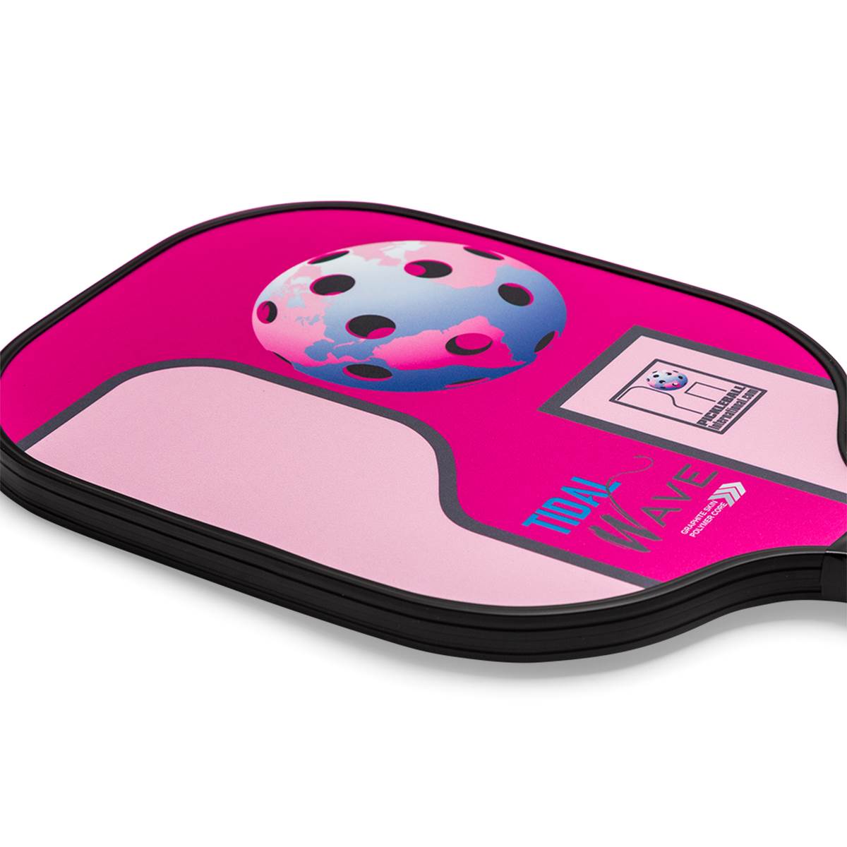 Pickleball International Tidal Wave Middleweight Graphite Pickleball Paddle: Image #405838