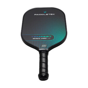 Paddletek Tempest Wave Pro V3 Middleweight Carbon Fiber Pickleball Paddle: Image #439202