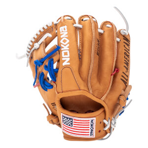 Nokona S1 All American 10.5" Youth Baseball Glove: S1EP100ITNPOP: Image #454678