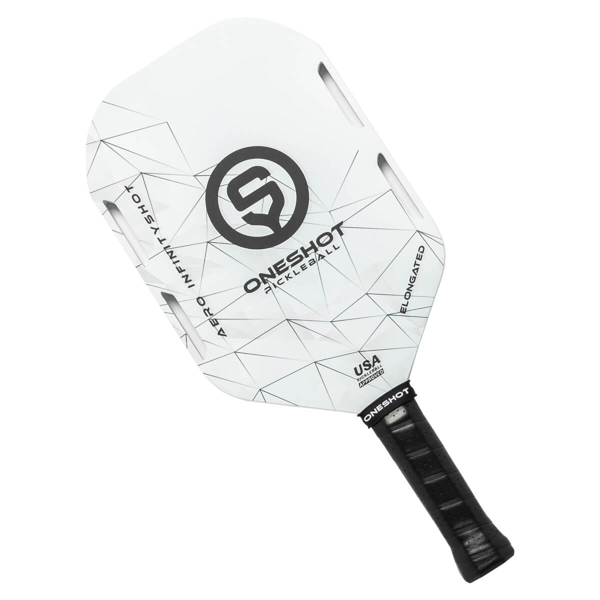 Oneshot Aero Infinityshot Middleweight Graphite Pickleball Paddle: Image #434388