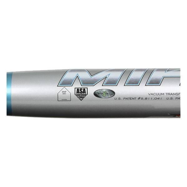 Batte De Softball Miken MV3 DST Fastpitch – 34 Pouces, 24 Oz, Carbone