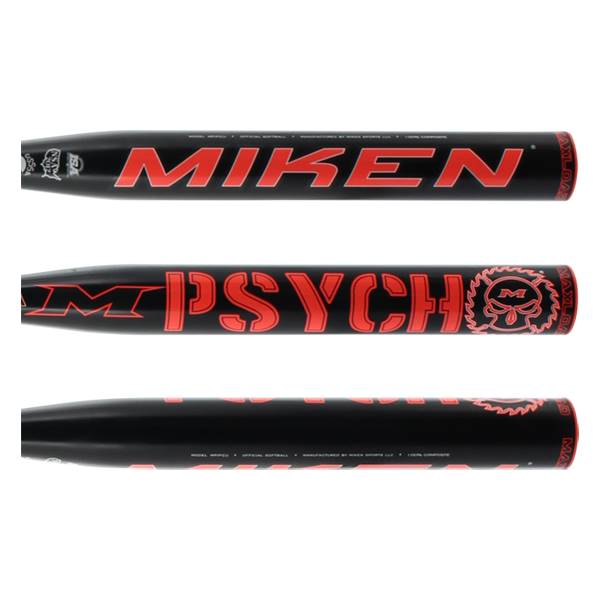 Miken Psycho Maxload USSSA Slow Pitch Softball Bat MP1PCU
