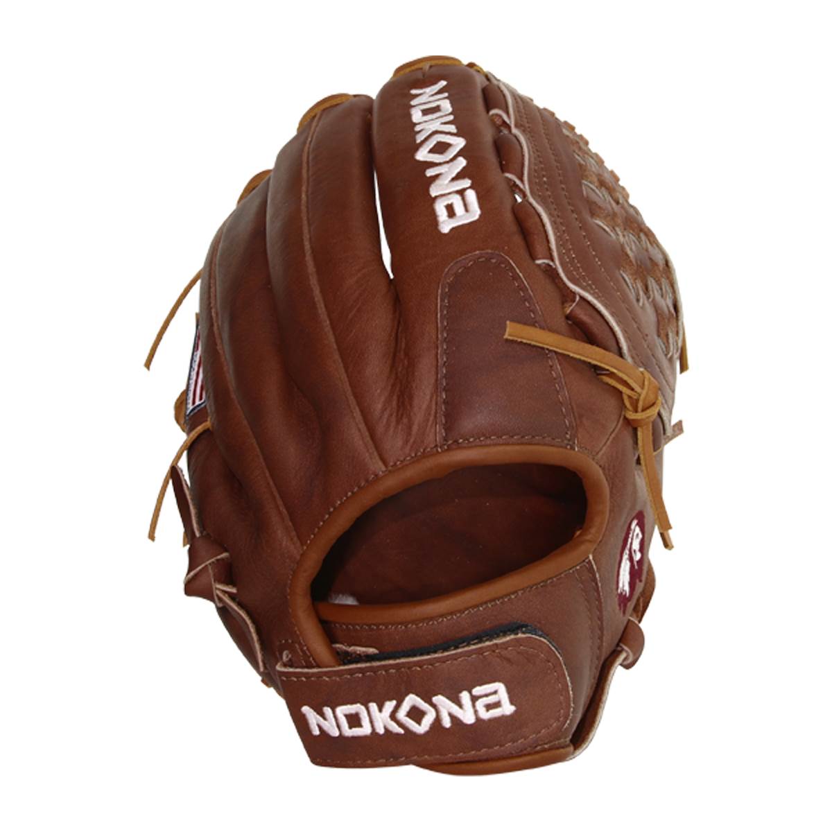 Nokona Walnut 13" Fastpitch Softball Glove: W-V1300C: Image #398037