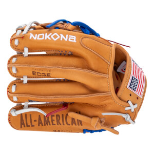 Nokona S1 All American 11.5" Youth Baseball Glove: S1EP400ITNPOP: Image #453630
