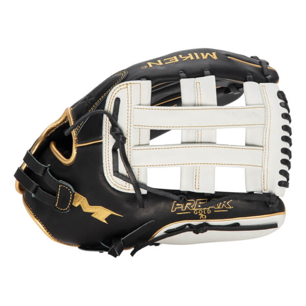 Miken Pro Series Freak Gold 14" Slow Pitch Softball Glove: PRO140-BWG: Image #421238